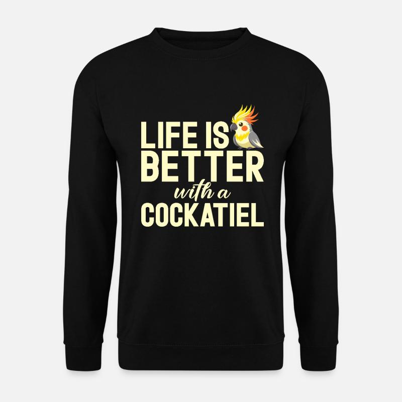 Cadeaux de calopsitte - Sweat-shirt Unisexe - noir