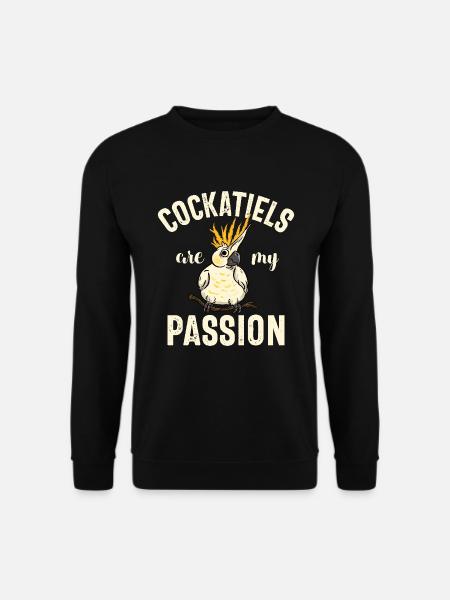 Cadeaux de calopsitte - Sweat-shirt Unisexe - noir