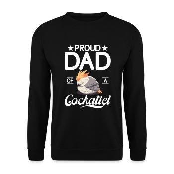 Cadeaux de calopsitte - Sweat-shirt Unisexe - noir - Devant - Alina (178cm) & Michal (187cm)