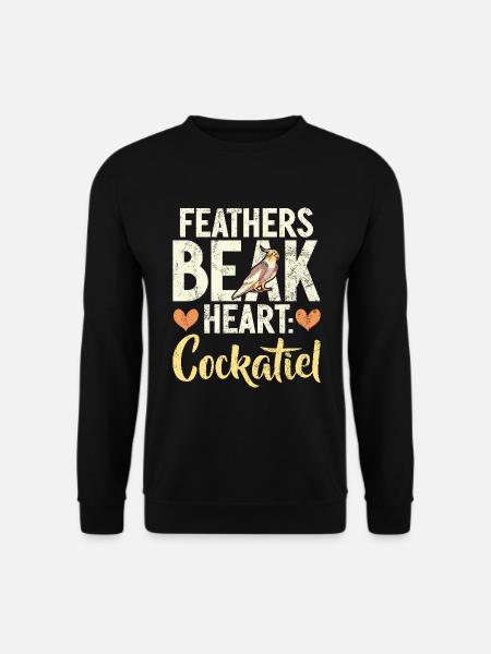 Cadeaux de calopsitte - Sweat-shirt Unisexe - noir