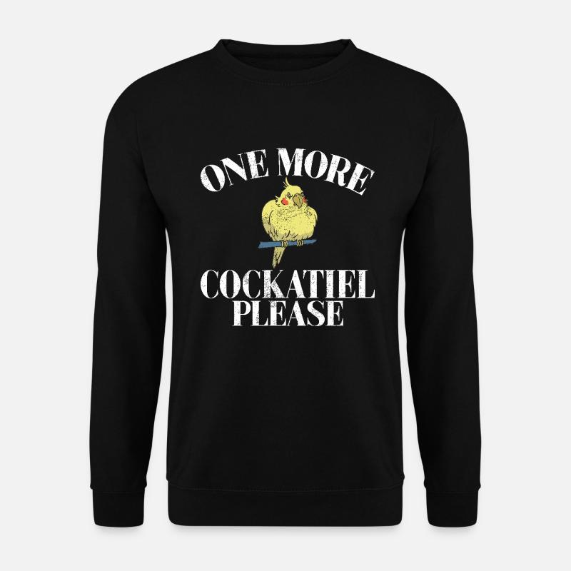 Cadeaux de calopsitte - Sweat-shirt Unisexe - noir
