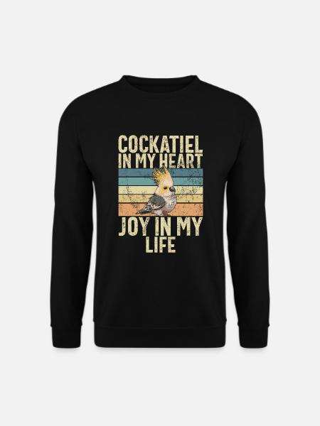 Cadeaux de calopsitte - Sweat-shirt Unisexe - noir