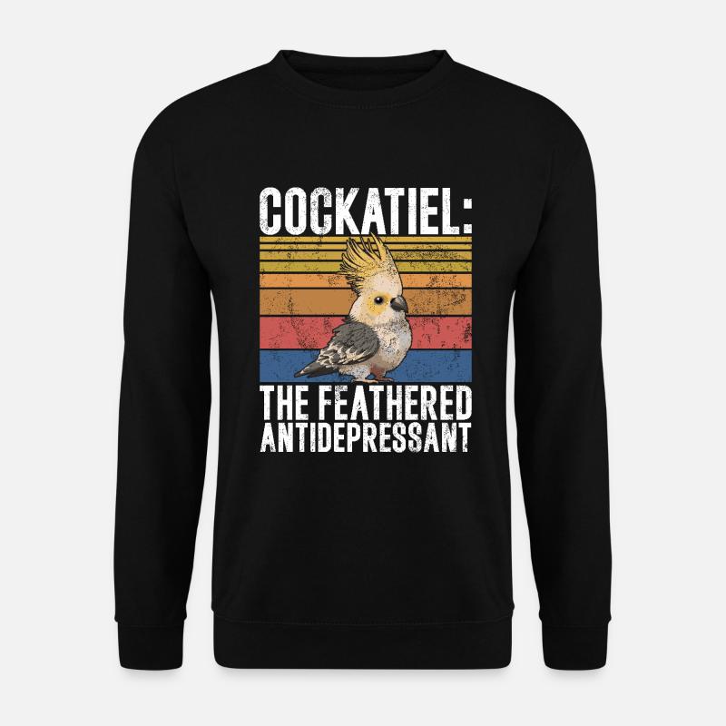 Cadeaux de calopsitte - Sweat-shirt Unisexe - noir