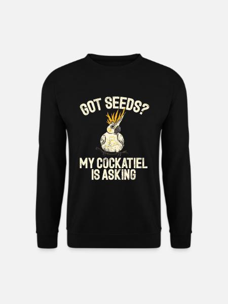 Cadeaux de calopsitte - Sweat-shirt Unisexe - noir