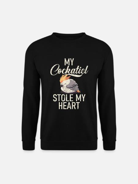 Cadeaux de calopsitte - Sweat-shirt Unisexe - noir
