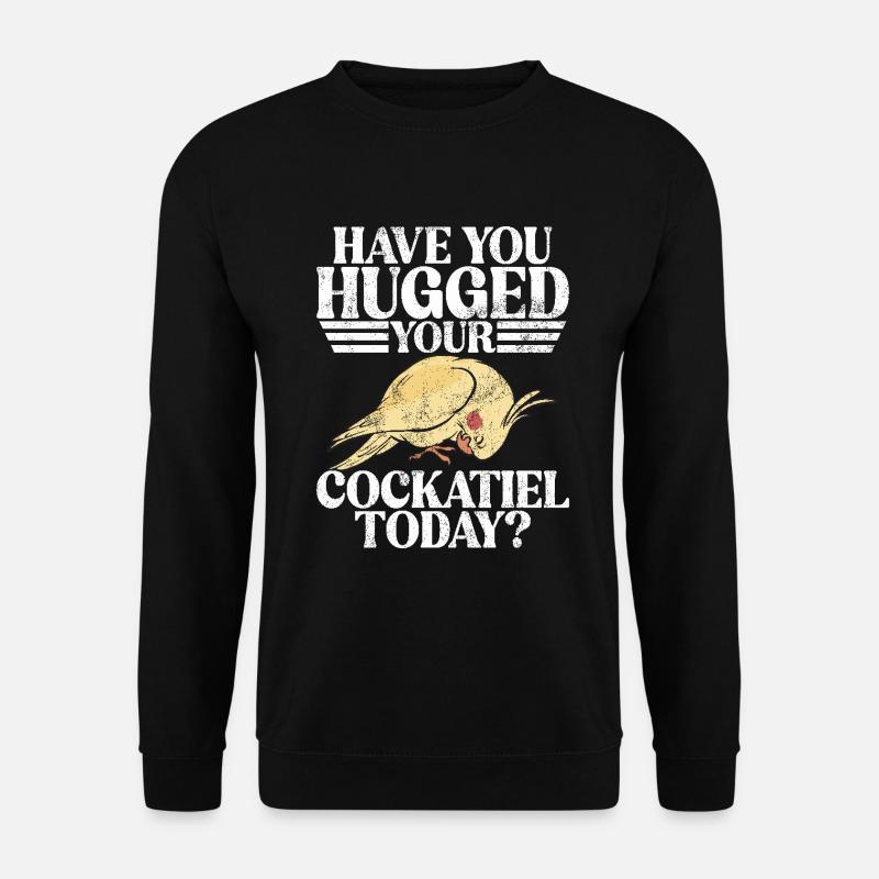Cadeaux de calopsitte - Sweat-shirt Unisexe - noir