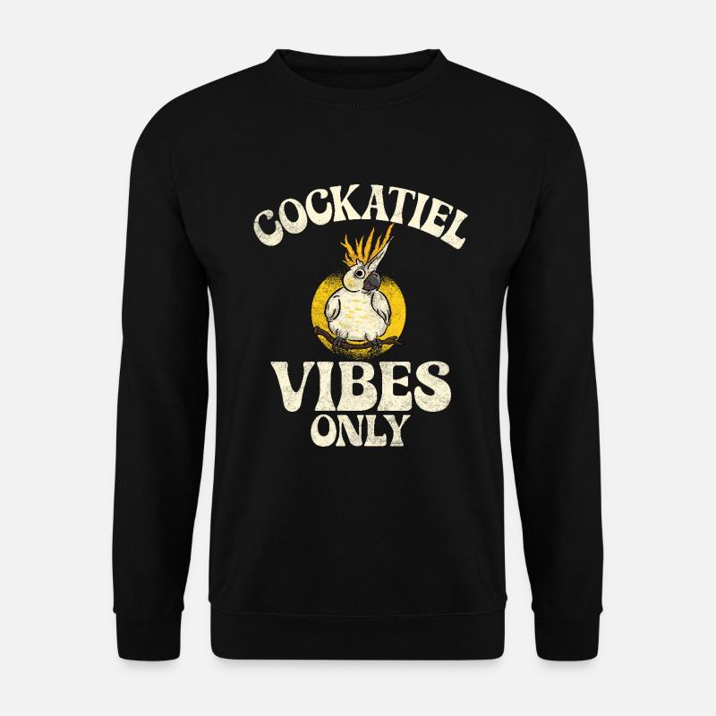 Cadeaux de calopsitte - Sweat-shirt Unisexe - noir