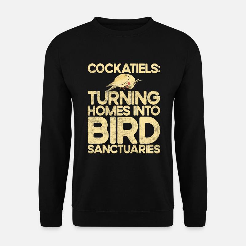 Cadeaux de calopsitte - Sweat-shirt Unisexe - noir