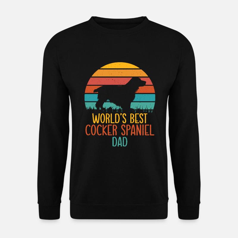 Cocker Spaniel Gifts - Unisex Sweatshirt - black