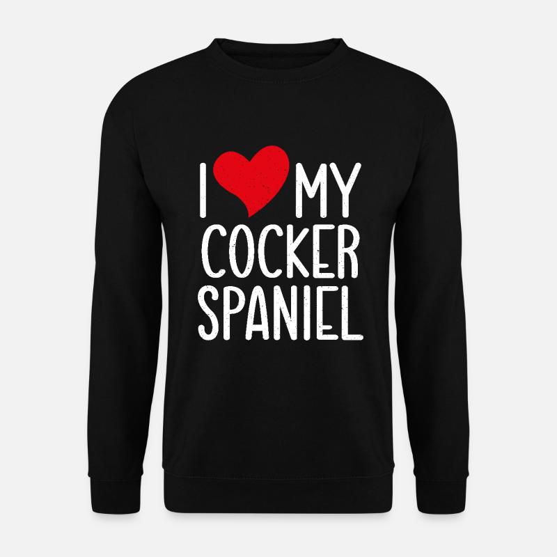 Cocker Spaniel Gifts - Unisex Sweatshirt - black