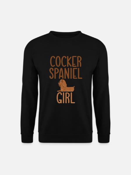 Cocker Spaniel Gifts - Unisex Sweatshirt - black