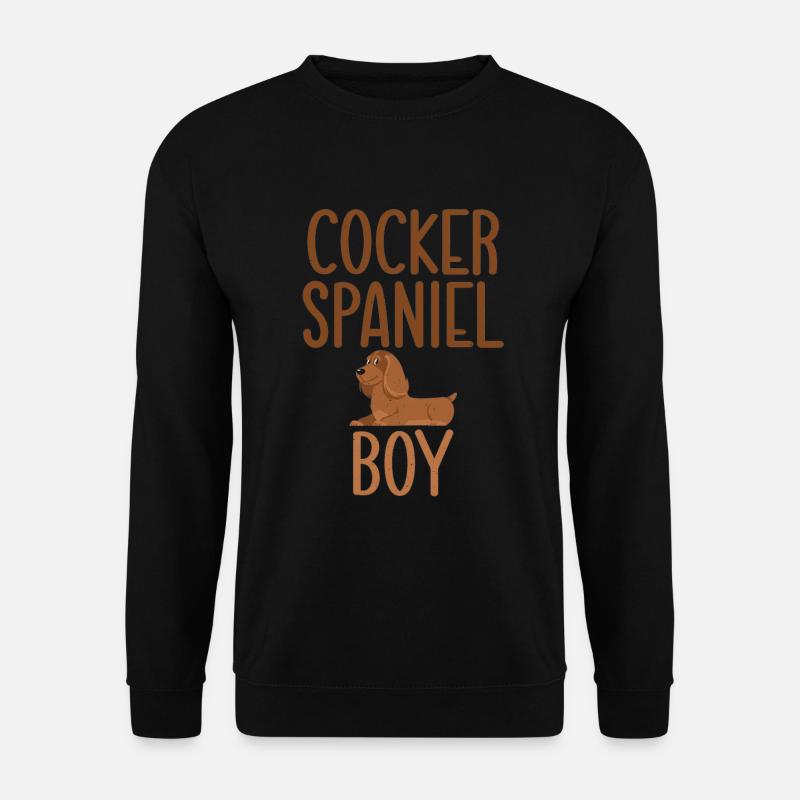 Cadeaux Cocker Spaniel - Sweat-shirt Unisexe - noir