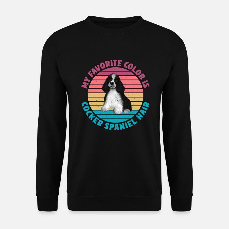 Cocker Spaniel Gifts - Unisex Sweatshirt - black