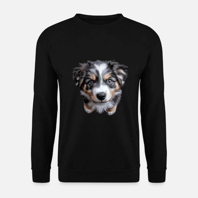 Australischer Schäferhund - Unisex Pullover - Schwarz