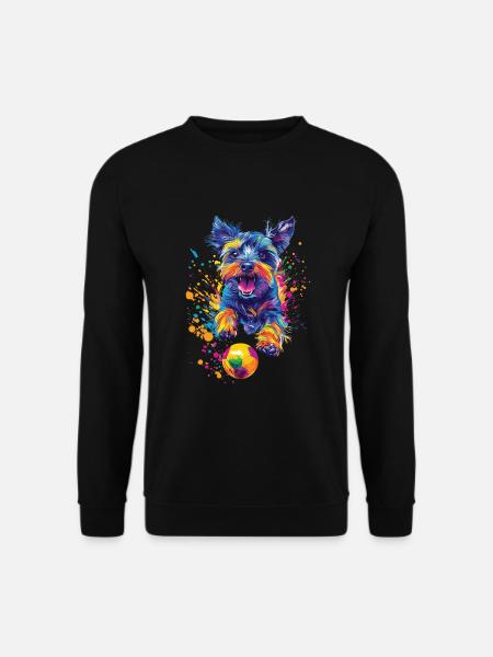 Zwergschnauzer - Unisex Pullover - Schwarz