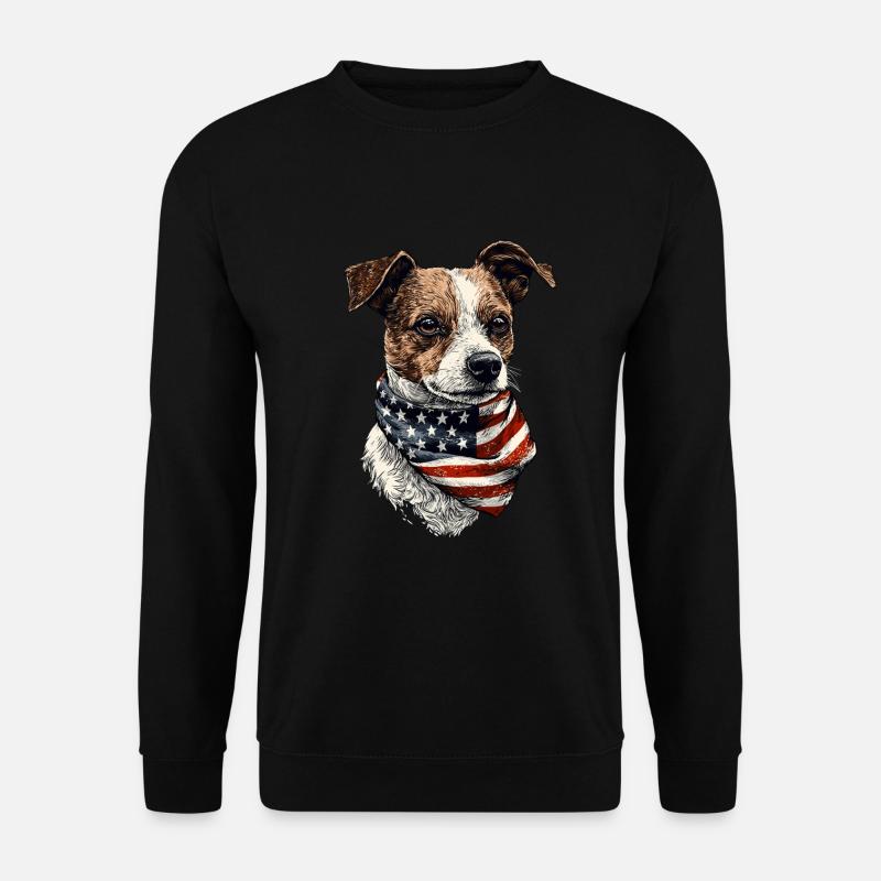 Jack Russell Terrier - Unisex Pullover - Schwarz