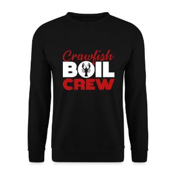 Crawfish Gifts - Unisex Pullover - Schwarz - Vorne - Alina (178cm) & Michal (187cm)