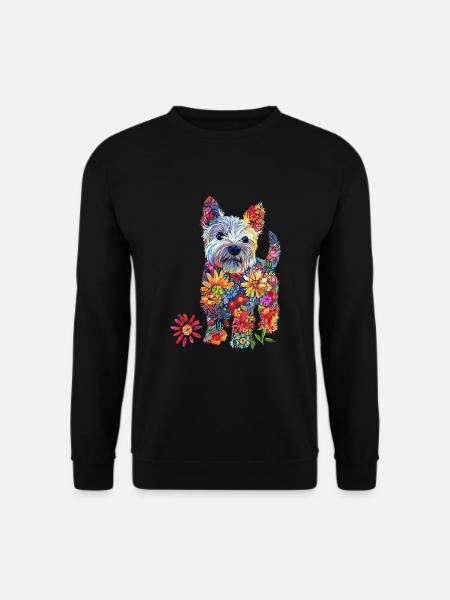 West Highland White - Unisex Pullover - Schwarz
