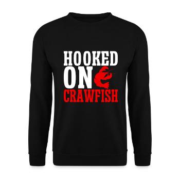 Crawfish Gifts - Unisex Pullover - Schwarz - Vorne - Alina (178cm) & Michal (187cm)