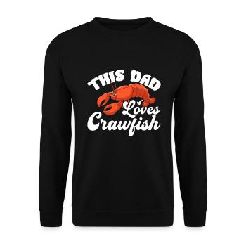 Crawfish Gifts - Unisex Pullover - Schwarz - Vorne - Alina (178cm) & Michal (187cm)