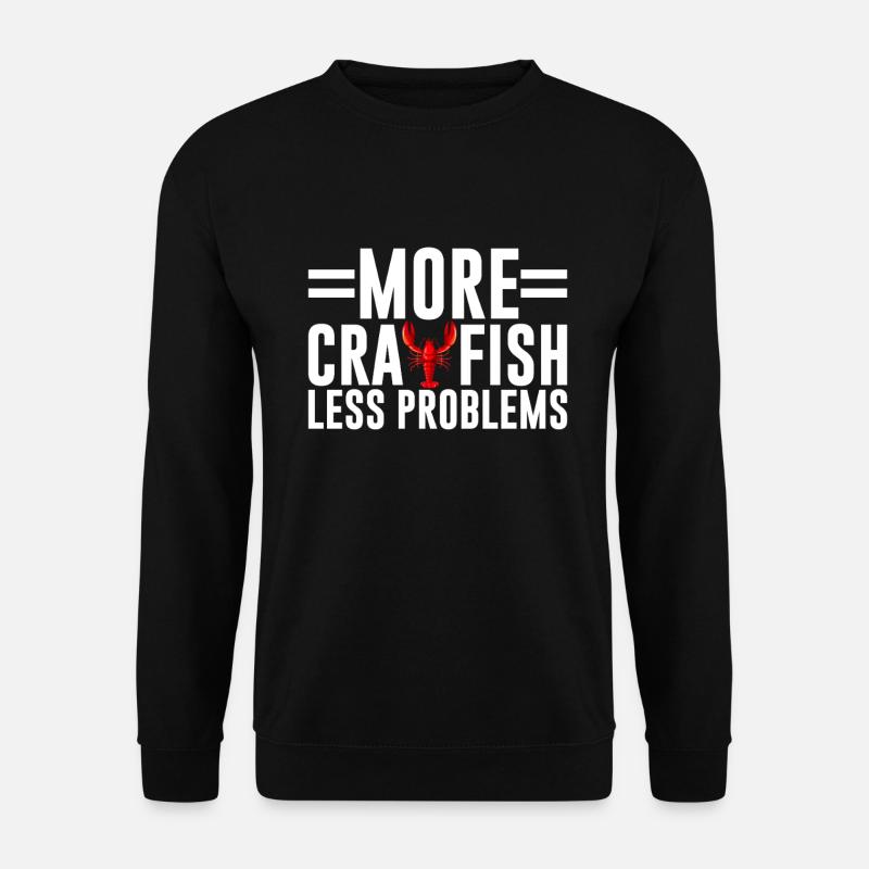 Crawfish Gifts - Unisex Pullover - Schwarz