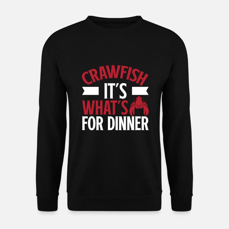 Crawfish Gifts - Unisex Pullover - Schwarz