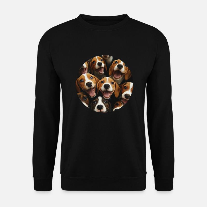 Beagle - Unisex Pullover - Schwarz
