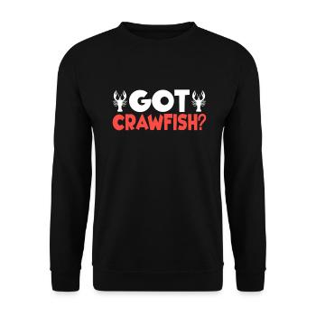 Crawfish Gifts - Unisex Pullover - Schwarz - Vorne - Alina (178cm) & Michal (187cm)