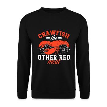 Crawfish Gifts - Unisex Pullover - Schwarz - Vorne - Alina (178cm) & Michal (187cm)