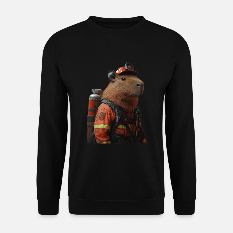Wasserschwein - Unisex Pullover - Schwarz