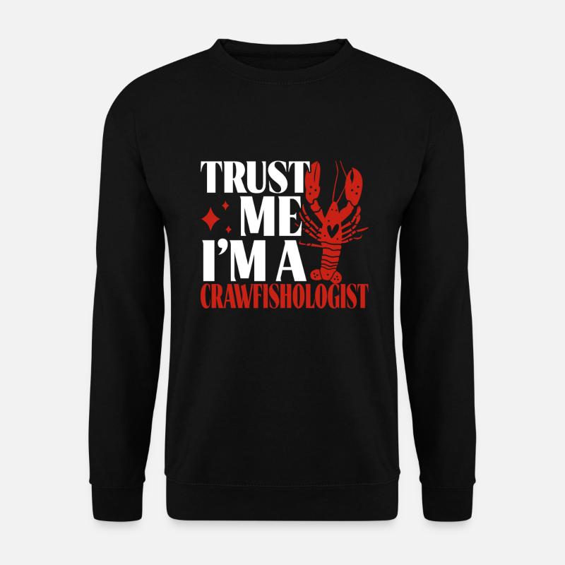 Crawfish Gifts - Unisex Pullover - Schwarz