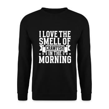 Crawfish Gifts - Unisex Pullover - Schwarz - Vorne - Alina (178cm) & Michal (187cm)