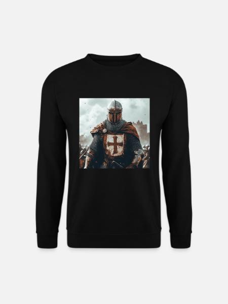 Soldat Krieger - Unisex Pullover - Schwarz
