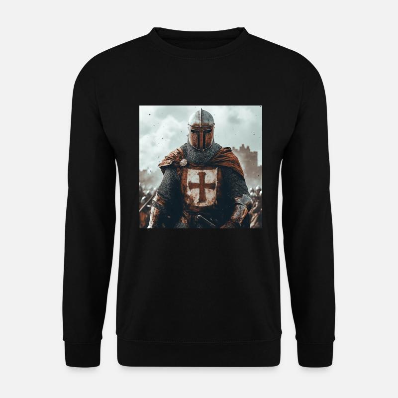 Soldat Krieger - Unisex Pullover - Schwarz