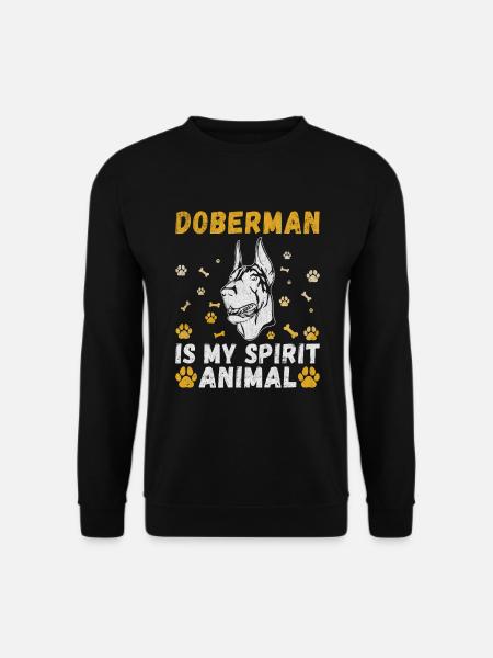 Doberman Gifts - Unisex Pullover - Schwarz