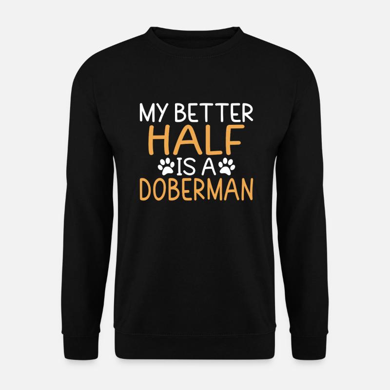 Doberman Gifts - Unisex Pullover - Schwarz