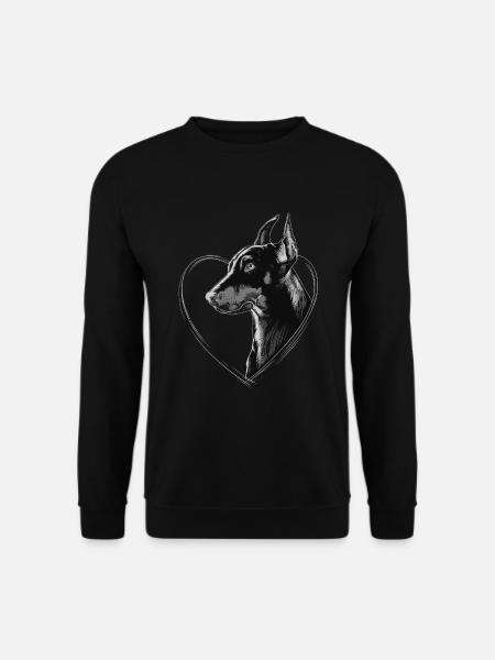 Dobermann - Unisex Pullover - Schwarz