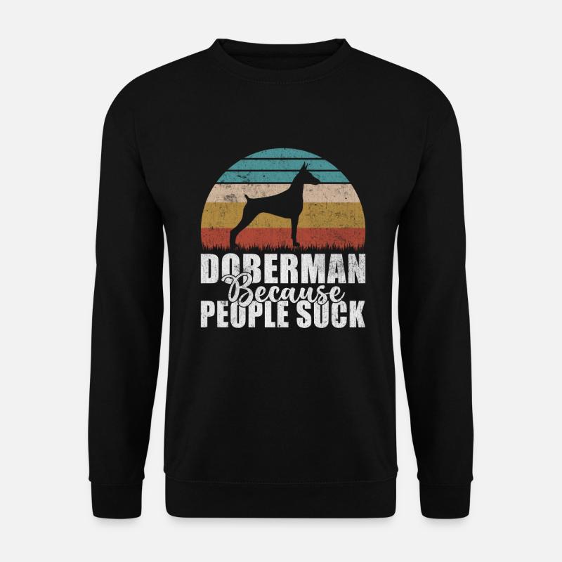 Cadeaux Doberman - Sweat-shirt Unisexe - noir
