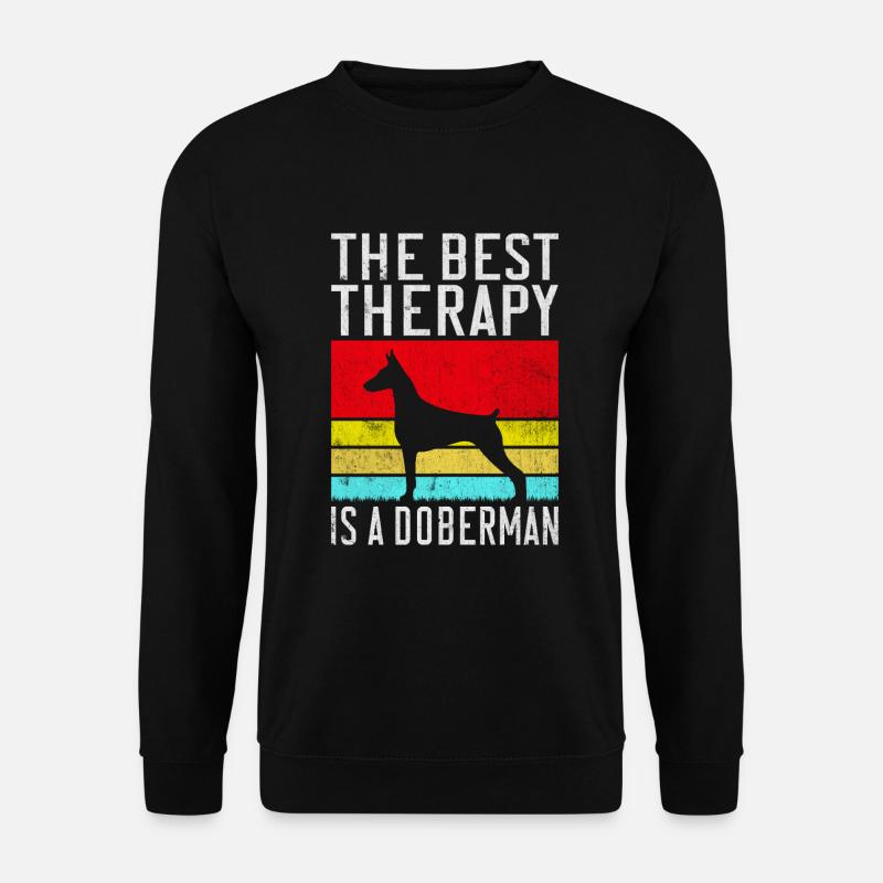Doberman Gifts - Unisex Pullover - Schwarz