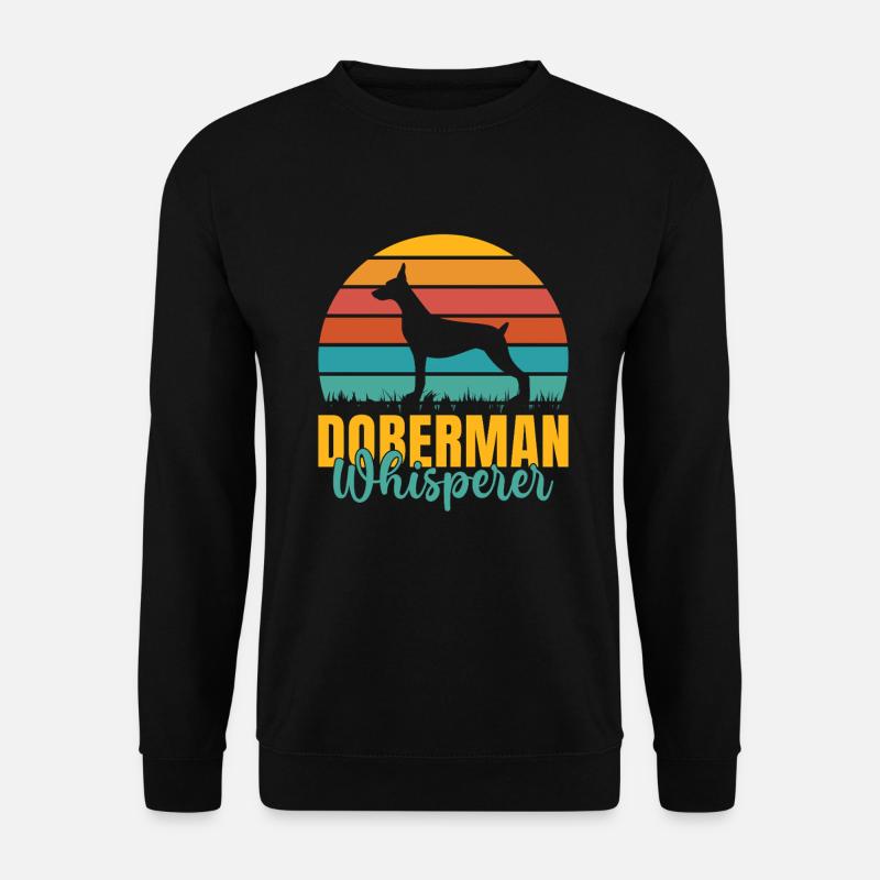 Doberman Gifts - Unisex Pullover - Schwarz