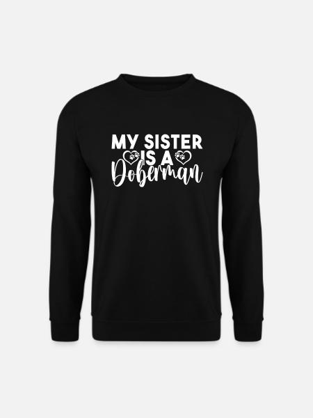 Cadeaux Doberman - Sweat-shirt Unisexe - noir