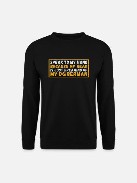 Cadeaux Doberman - Sweat-shirt Unisexe - noir