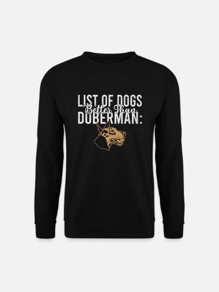 Doberman Gifts - Unisex Sweatshirt - black