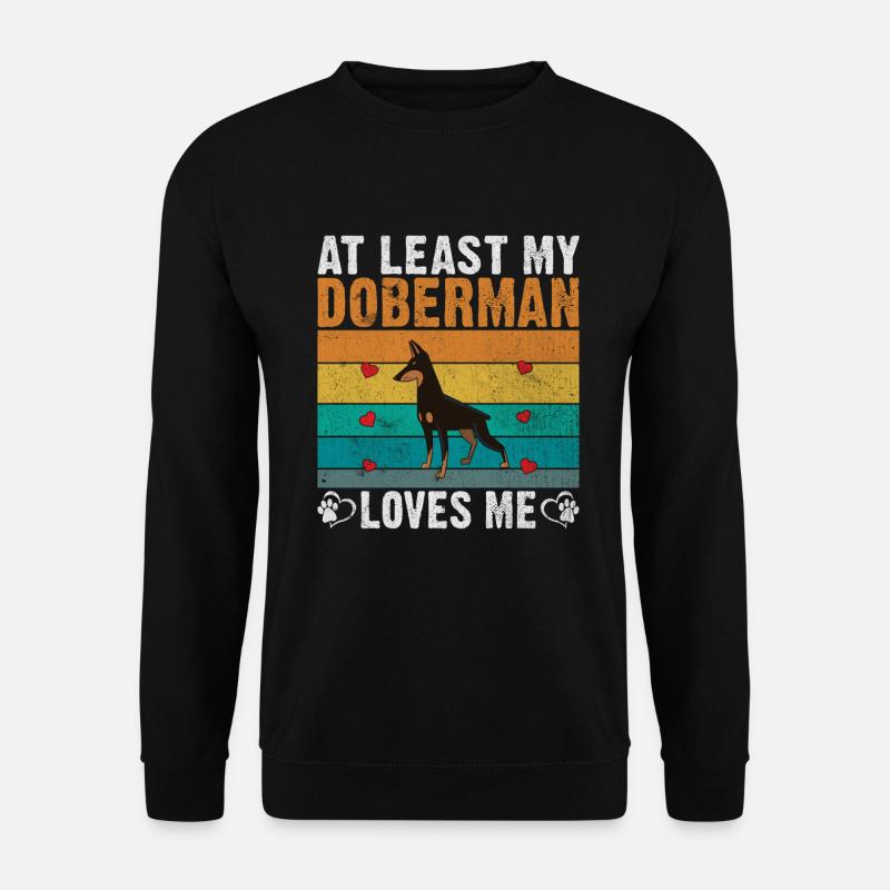 Doberman Gifts - Unisex Pullover - Schwarz