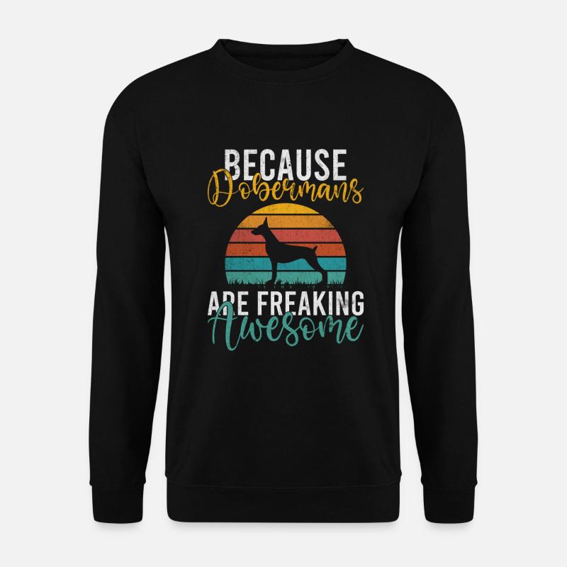 Doberman Gifts - Unisex Pullover - Schwarz