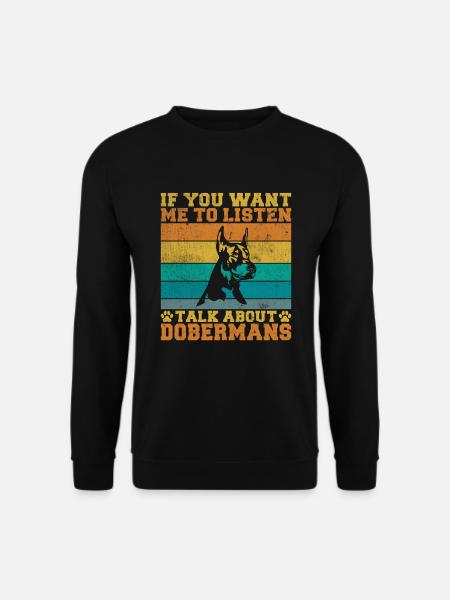 Cadeaux Doberman - Sweat-shirt Unisexe - noir
