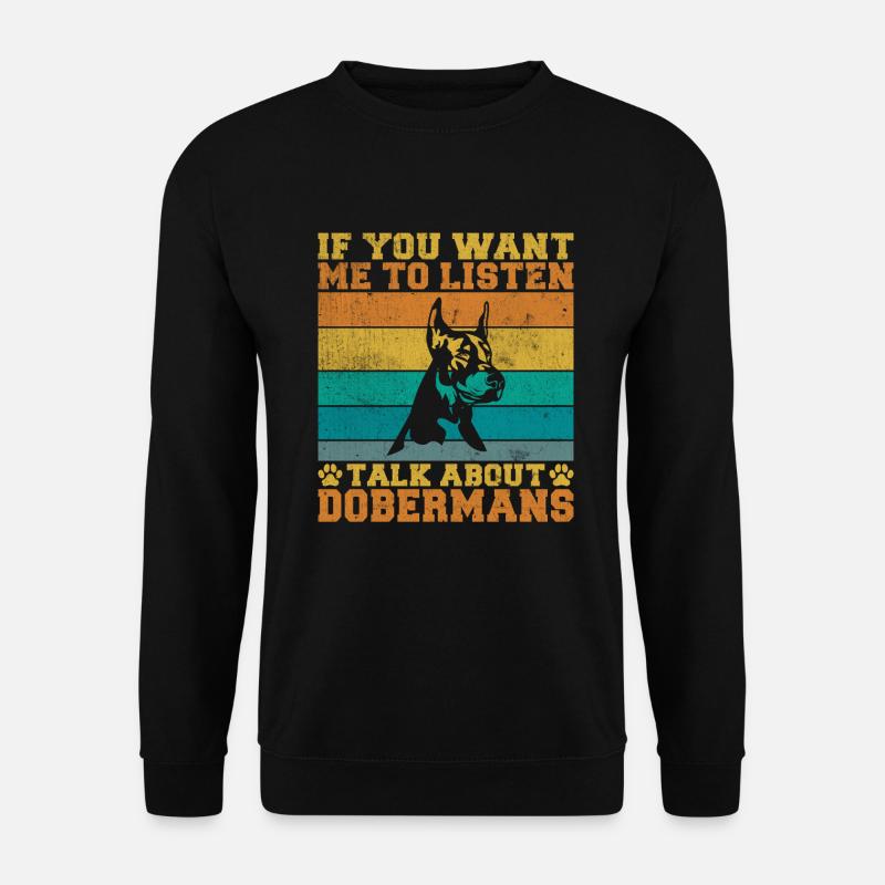 Cadeaux Doberman - Sweat-shirt Unisexe - noir