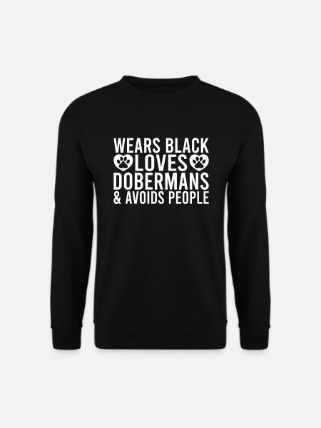 Doberman Gifts - Unisex Sweatshirt - black