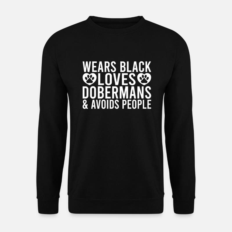 Cadeaux Doberman - Sweat-shirt Unisexe - noir