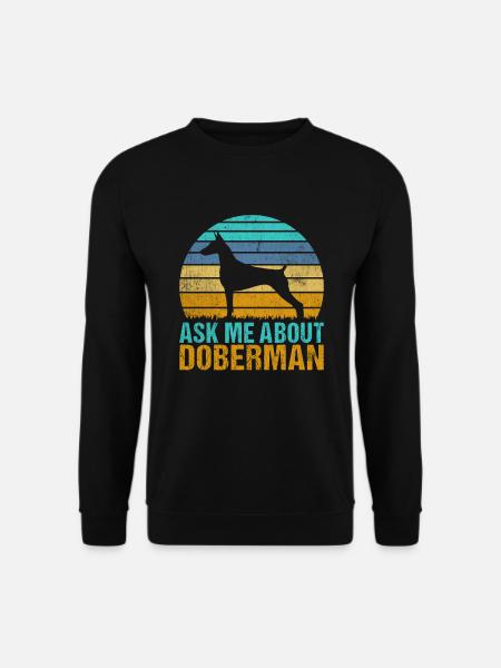 Cadeaux Doberman - Sweat-shirt Unisexe - noir